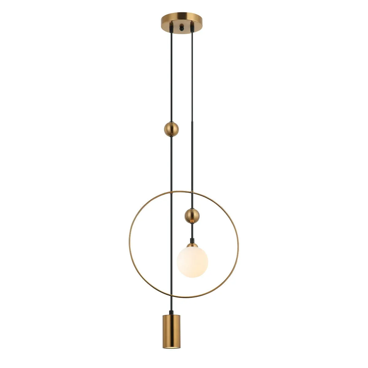 TROSTI Italux lampa wisząca - Czarny