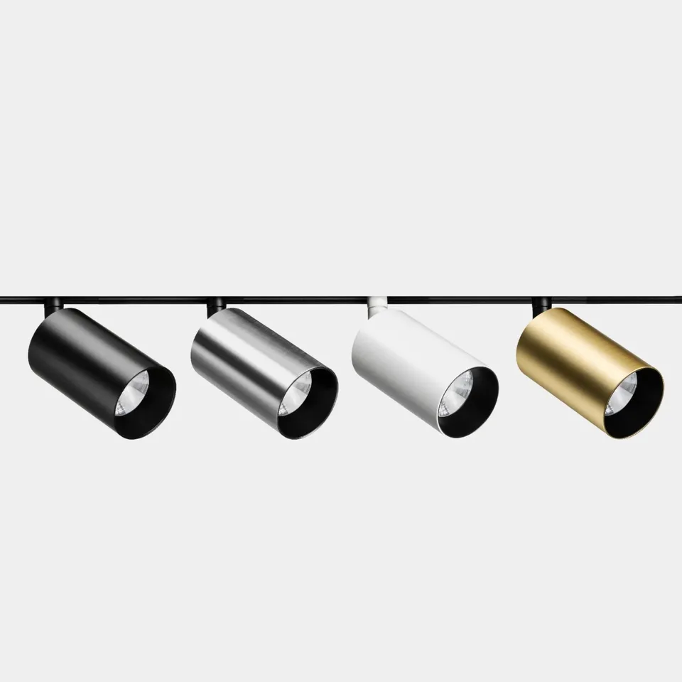 ATOM LOW VOLTAGE 30 Leds C4 reflektor do szyn magnetycznych - Biały - Ciepła 2700K