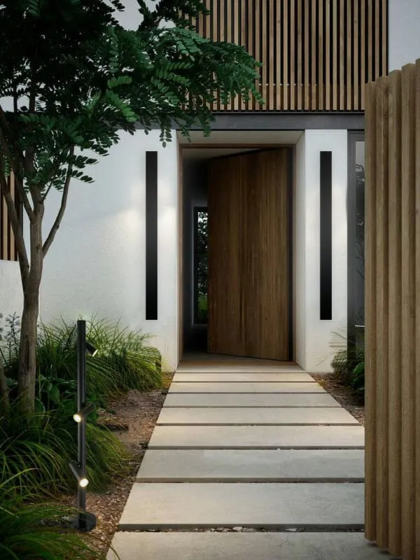 HIKONE Garden Antigo kinkiet - 200cm - Neutralna 4000K