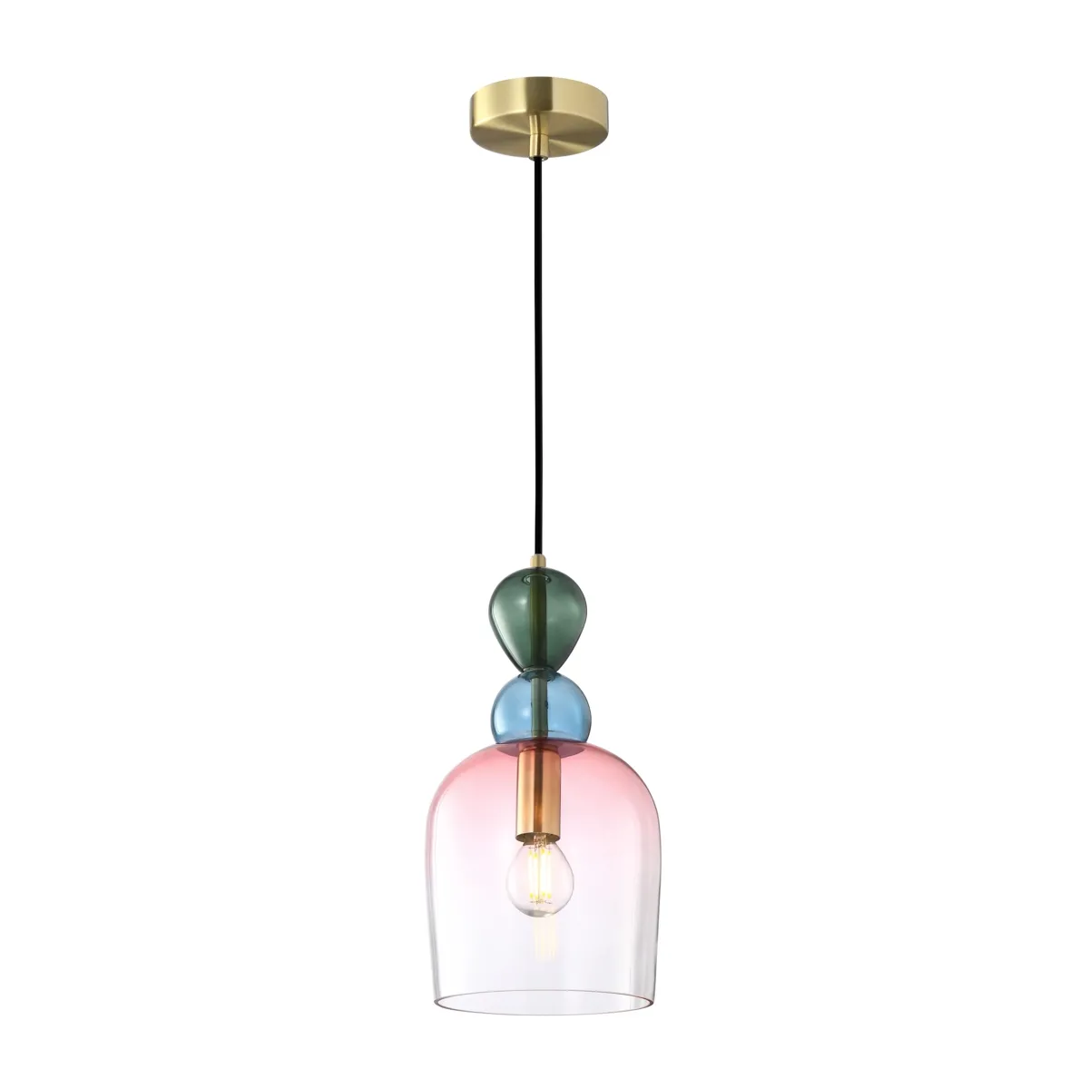 MANSO 2 Italux pojedyncza lampa wisząca