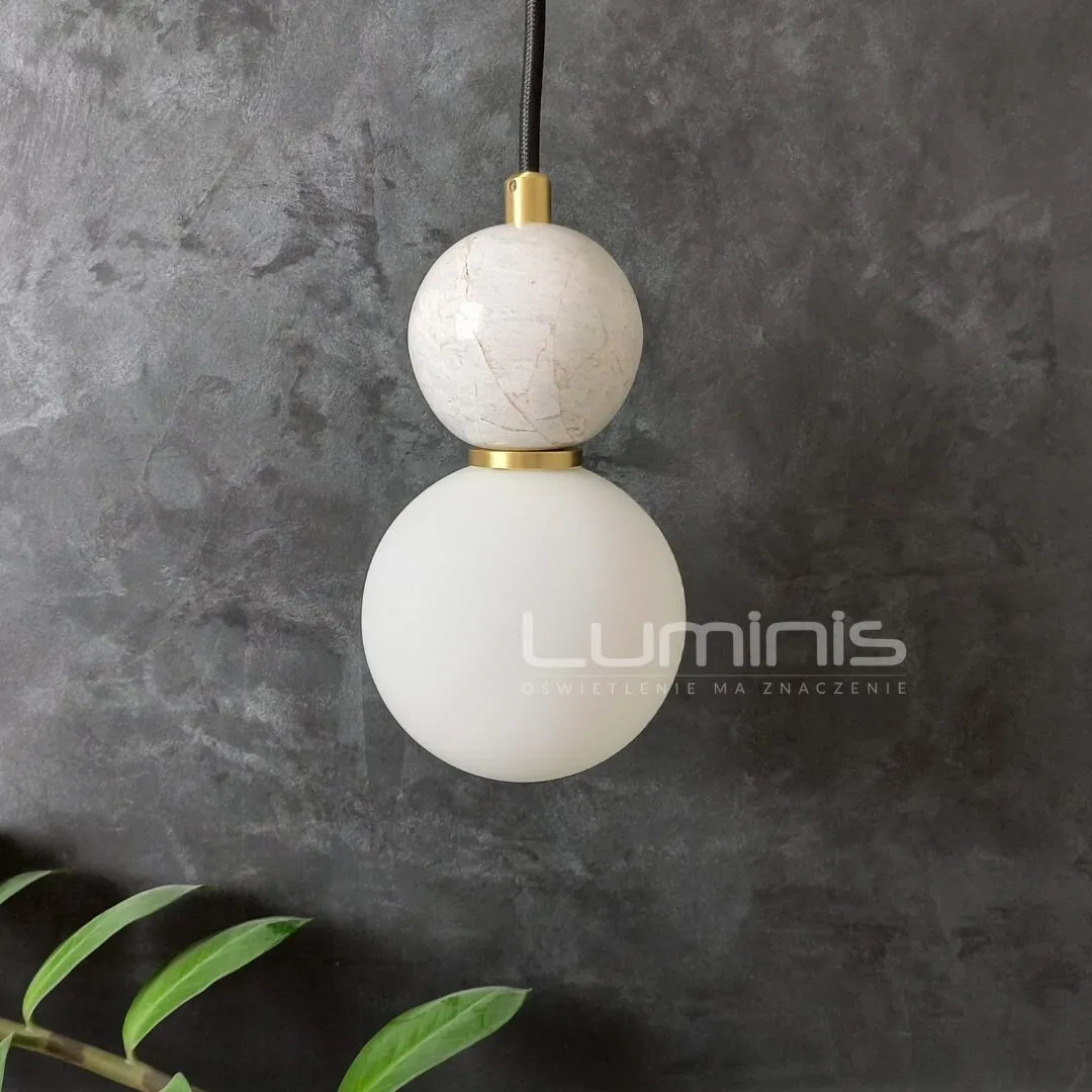 BILO II marmur Yaskr lampa wisząca