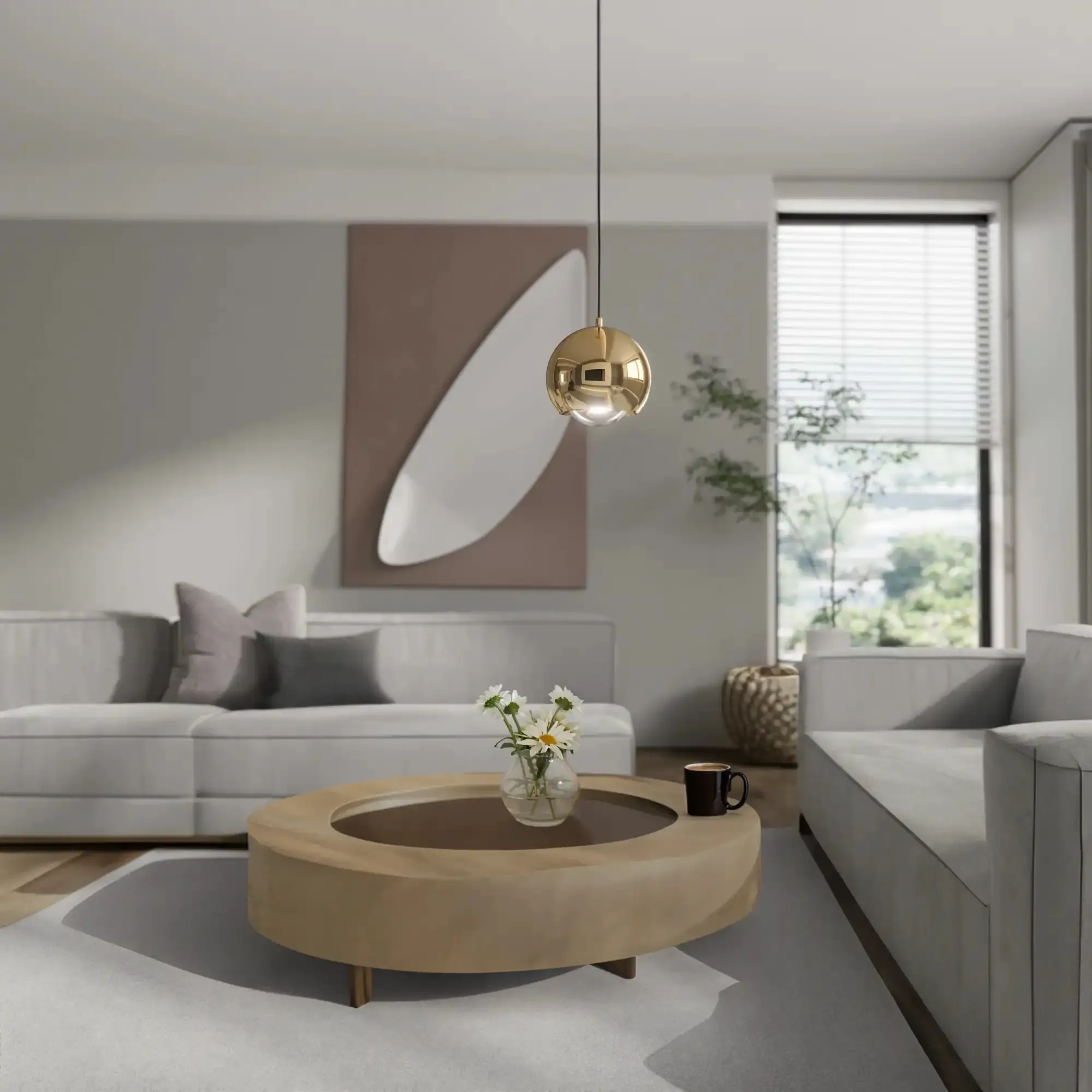 AURENIA 5W LED Yaskr lampa wisząca - Złoty