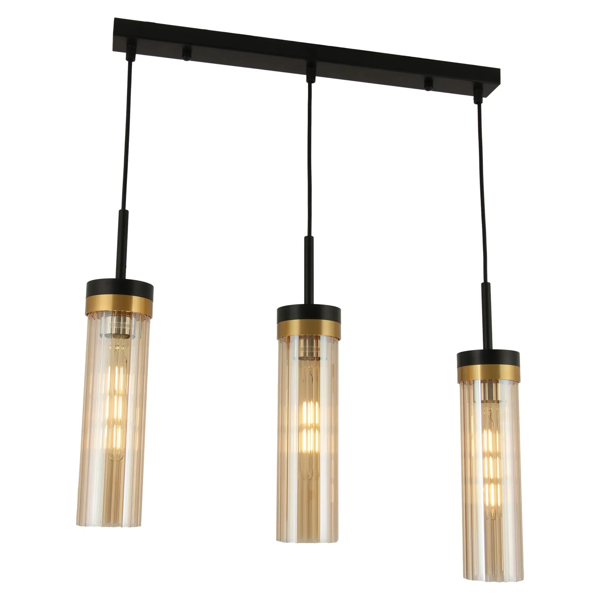 MALIKA Yaskr lampa wisząca w 2 wersjach - Potrójna