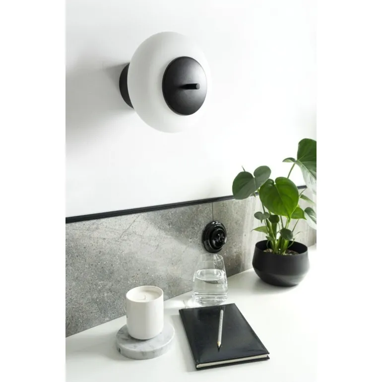 TORNI B Ummo kinkiet/ plafon - Biały