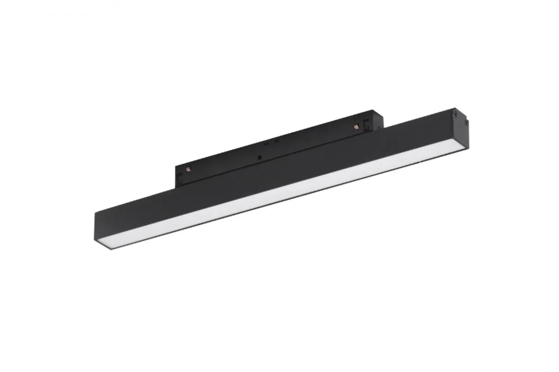 ALFA SAGA TRACK MAGNETIC 12W, 24W lub 36W MILKY 120 stopni - Biały - SAGA 24W- szer. 60cm - Neutralna 4000K