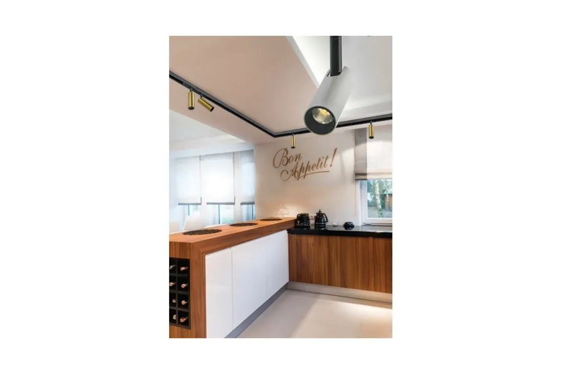 ALFA NIKO TRACK MAGNETIC 7W AZzardo lampa do szynoprzewodu - Czarny - Ciepłobiała 3000K