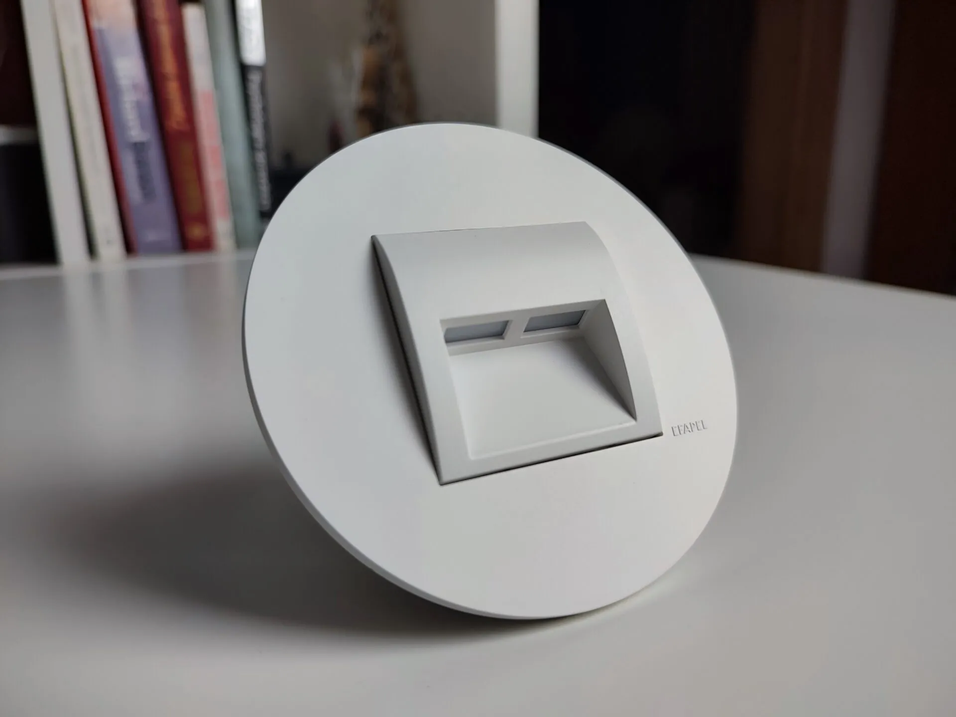 SIZA Efapel lampka orientacyjna 4000K z ramką - Czarny mat