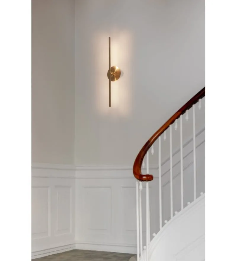 OMNI WALL Umage kinkiet/ plafon - Stal szczotkowana