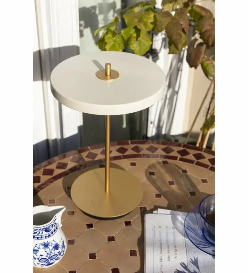 ASTERIA MOVE V2 Umage bezprzewodowa lampa stołowa - Jasnoszary