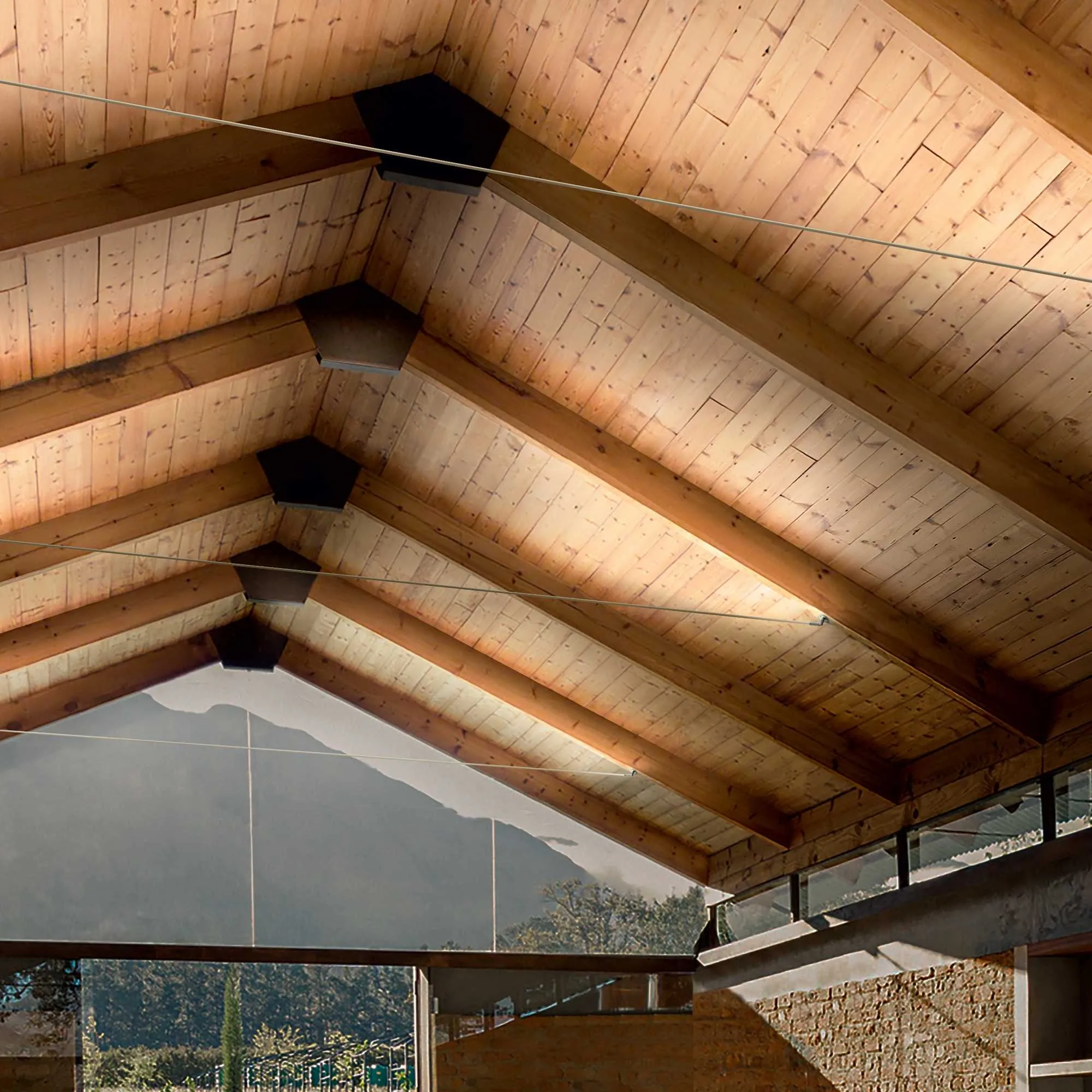 TESI Ideal Lux wspornik elastyczny do taśm LED - 20mm - 10m - Biały