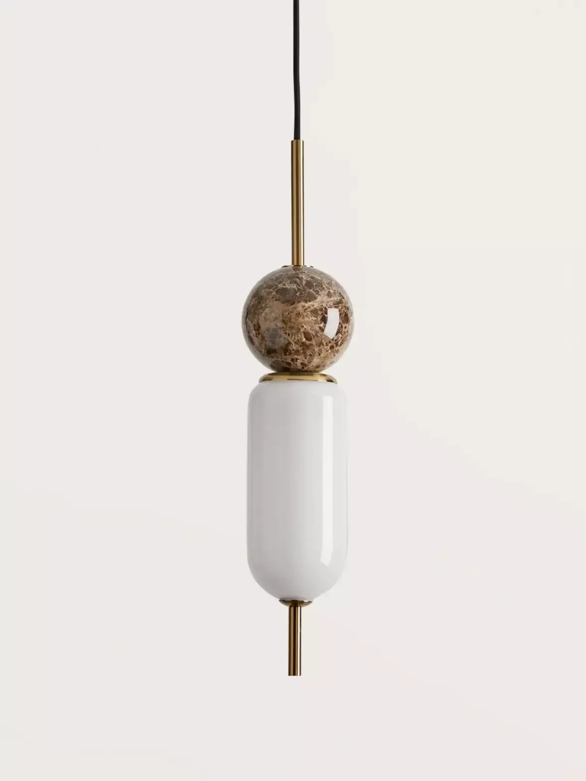 ANET Aromas del Campo 7 wariantów lampa wisząca - Czarny metal-czarny marmur