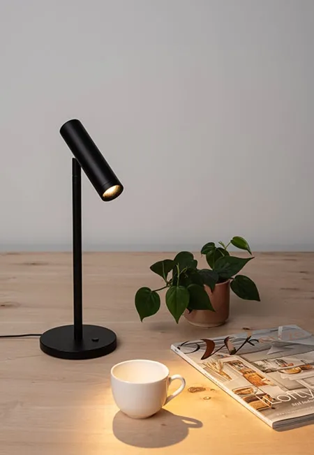 MFLASK T DIM Chors lampa stołowa - Szary - Ciepła 2700K