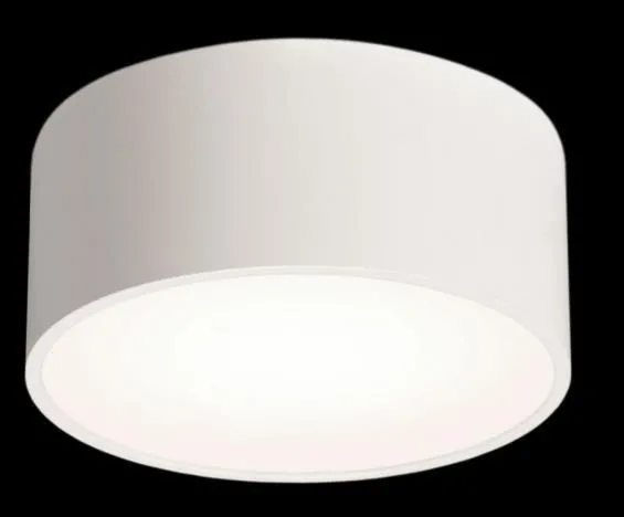 LUNO 16cm Chors lampa natynkowa - Grafitowy - Neutralna 4000K - 6cm