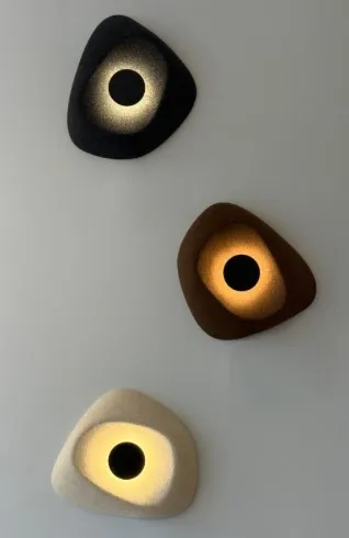 EAGLE WALL AZzardo 3 kolory kinkiet - Czarny