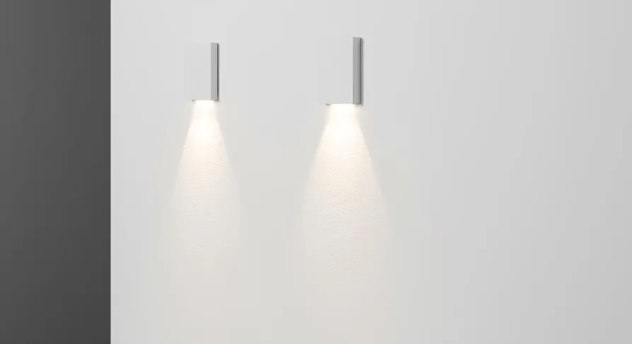 CORO IN Chors kinkiet - w dół - Czarny - Ciepłobiała 3000K