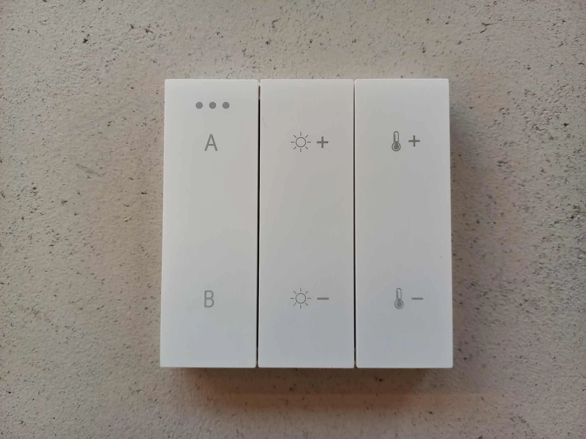 Włącznik SWITCH PANEL REMOTE CONTROL 2-GROUP BLUETOOTH AZzardo - Czarny