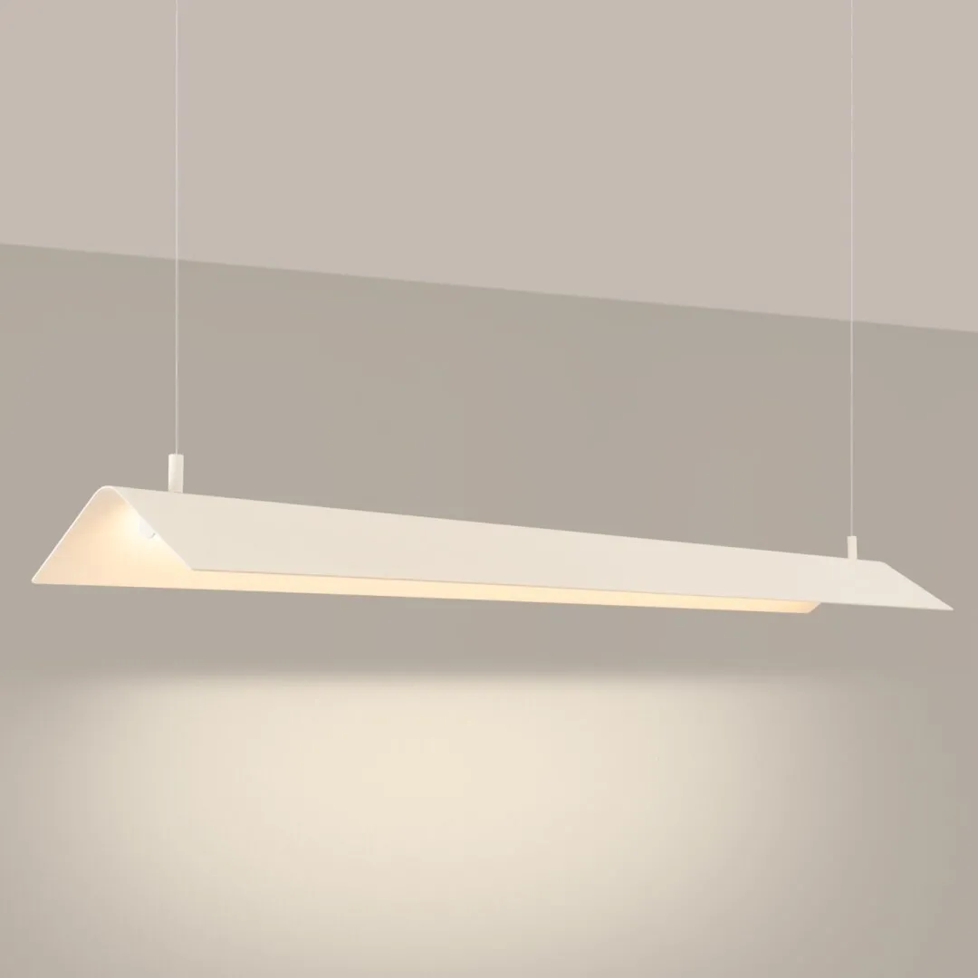 ELVA Thoro lampa wisząca- 2 kolory i 2 barwy światła - Biały - Neutralna 4000K