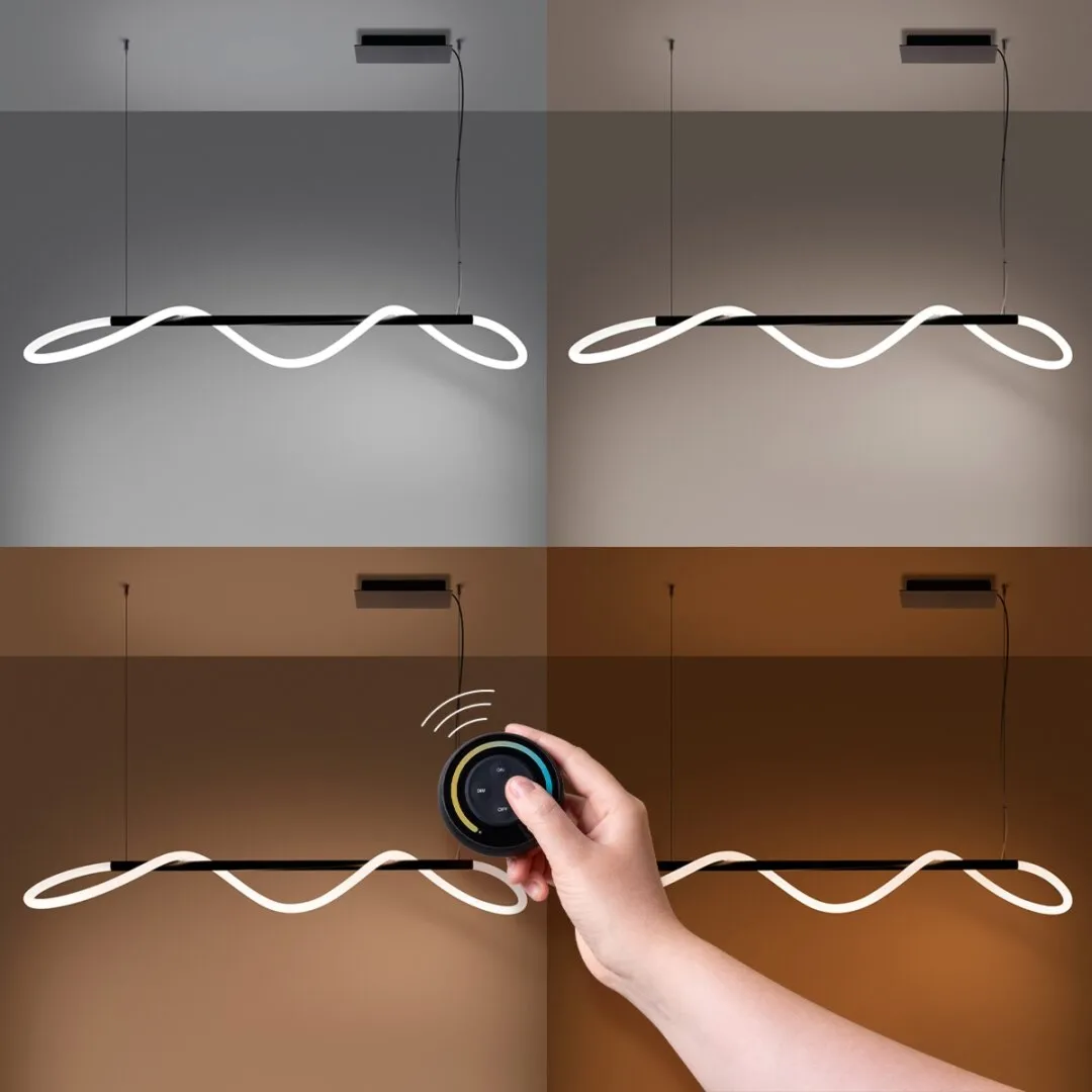 GALAKSE 148 Thoro lampa wisząca z pilotem do sterowania