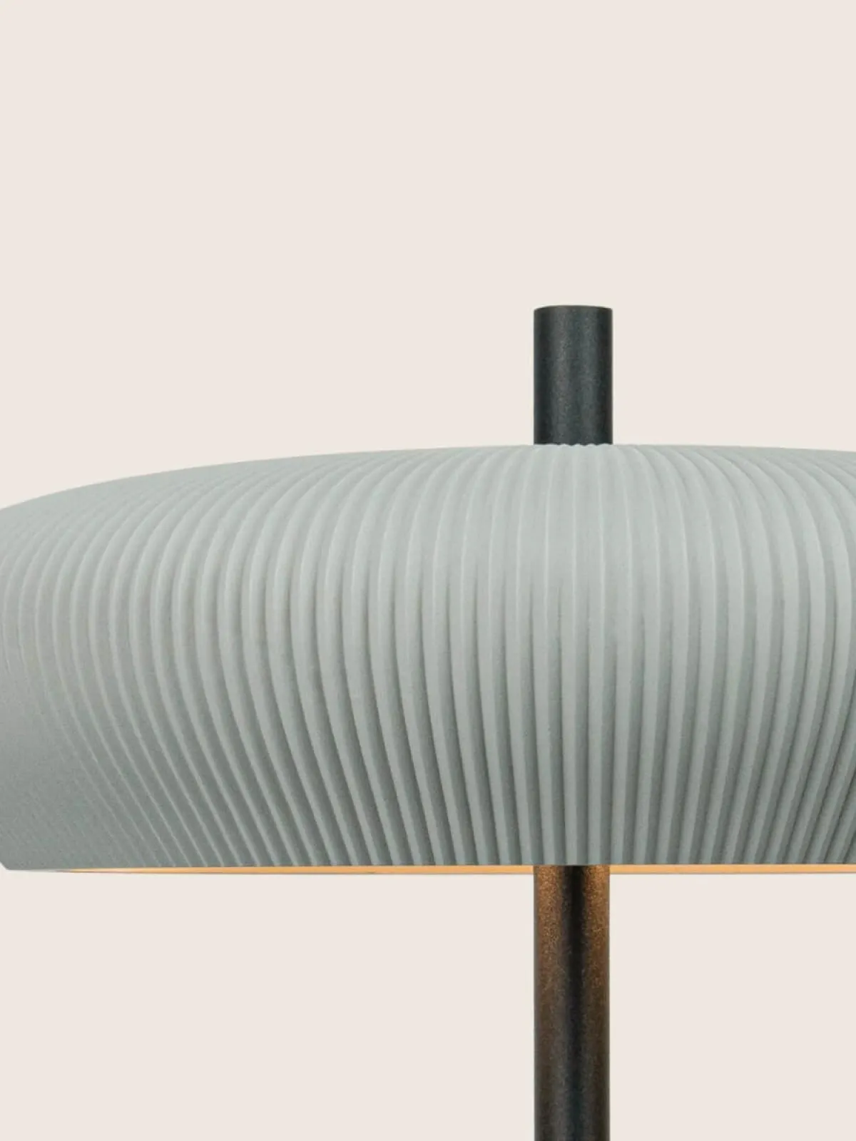 2593,2594 PIASKOWA GLINA Zambelis lampa stołowa- 2 kolory - Szary