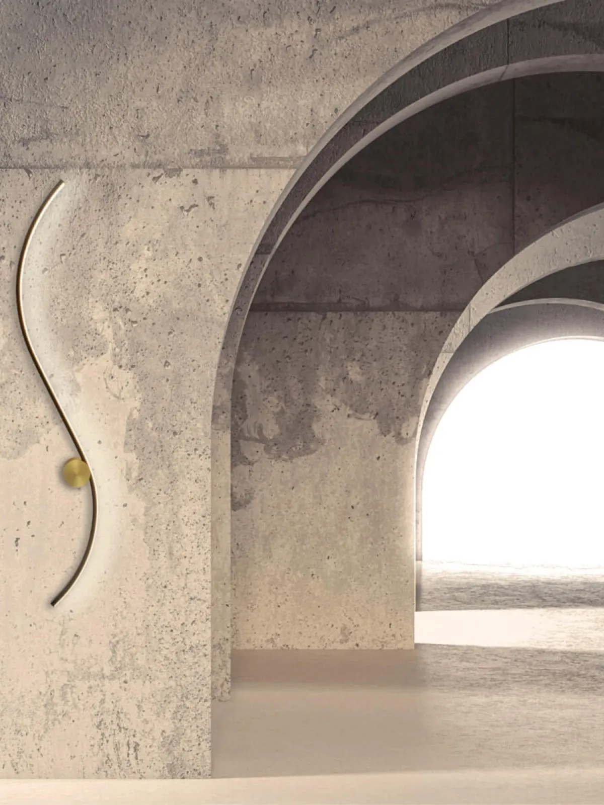 25266, 25267 WALL S Zambelis kinkiet- 2 długości - MIDI 65cm