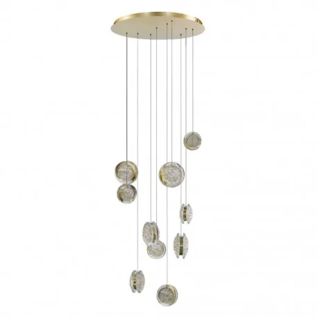 EUFORIA 10 ROUND 3-step dimm AZzardo lampa wisząca