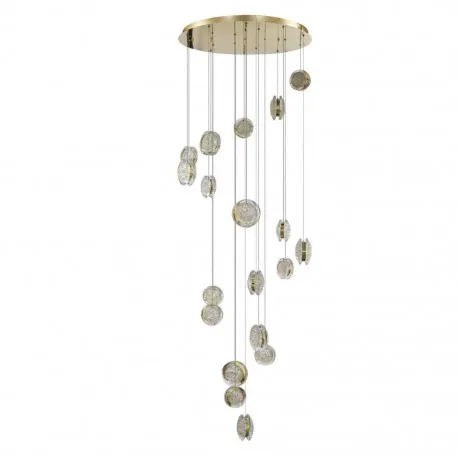 EUFORIA 19 ROUND 3-step dimm AZzardo lampa wisząca