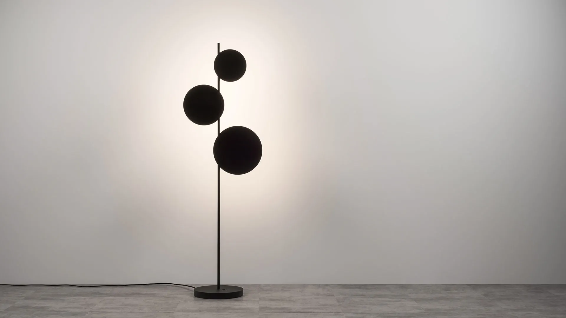 AMBIENTE Chors lampa podłogowa - B - Grafitowy - Ciepła 2700K