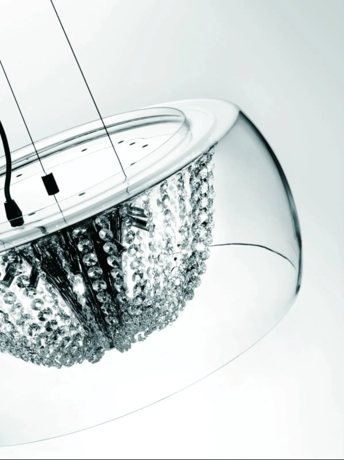 LEXUS Orlicki Design szklana lampa wisząca - 50cm