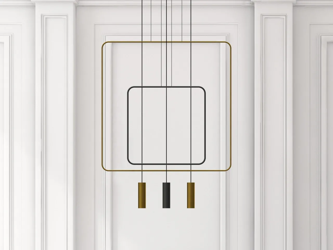 RANA Thoro lampa wisząca - 2-punktowa