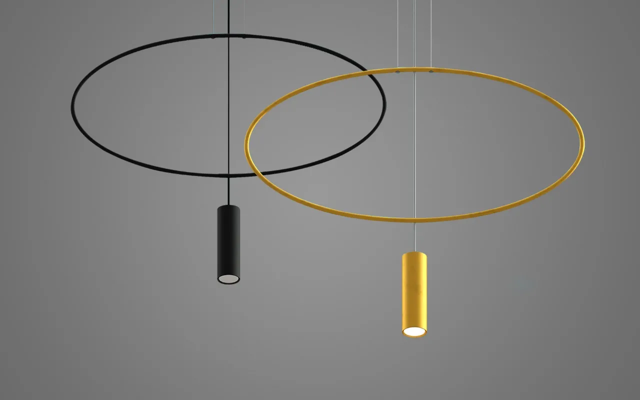 HOLAR Thoro lampa wisząca - 1-punktowa