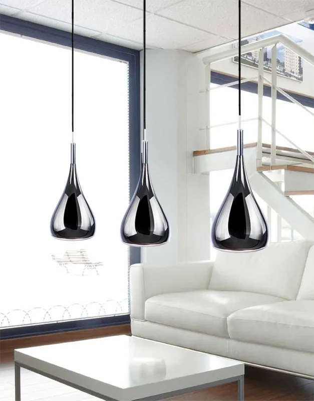 SPELL AZzardo pojedyncza lampa wisząca - Chrom