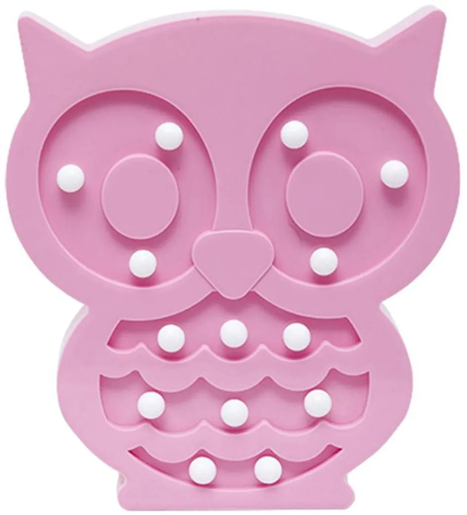 SOWA ŻYRAFA Milagro dziecięcy kinkiet - Żyrafa różowa