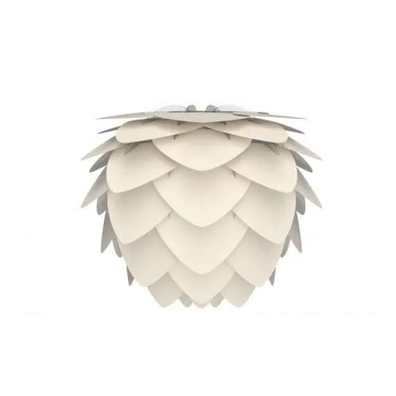 ALUVIA MINI Umage klosz do lamp wiszących, stołowych, podłogowych - Perłowa biel