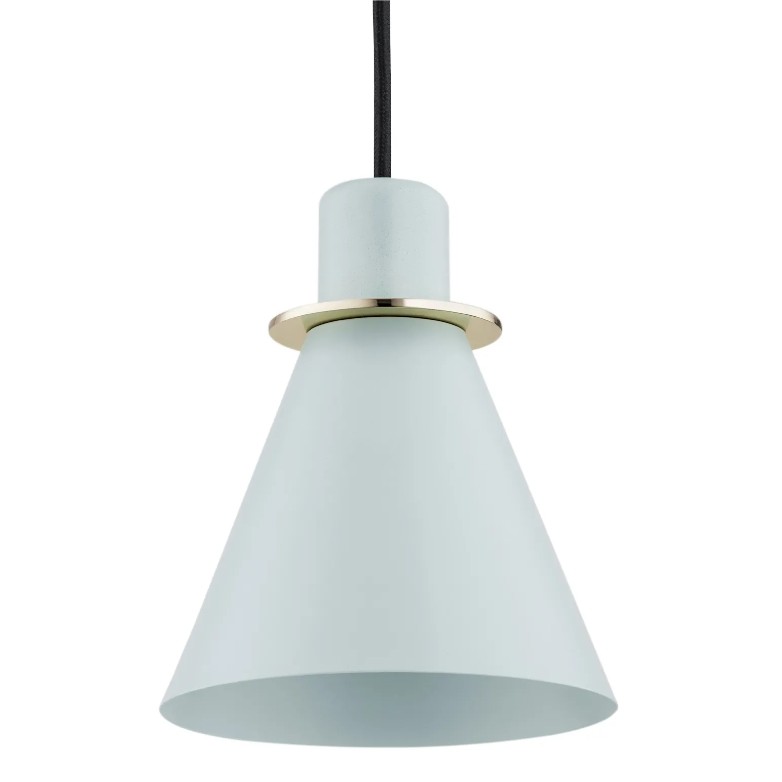 BEVERLY Argon lampa wisząca - Biały - Mosiądz