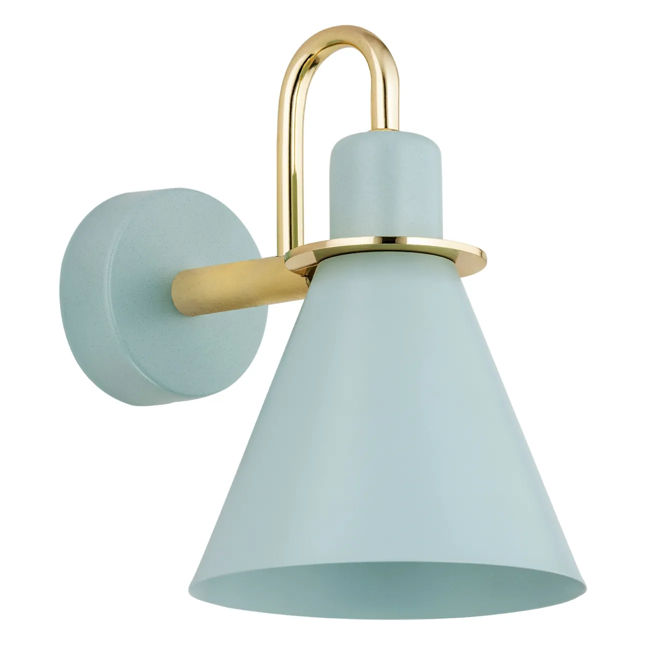 BEVERLY Argon kinkiet - Czarny - Mosiądz