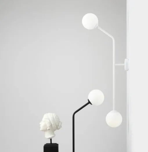 PURE VERTICAL WALL Artera kinkiet - Czarny