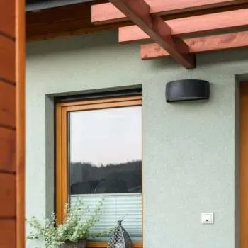 VASA Norlys kinkiet - Grafit RAL 7016 - 8,5W E27 moduł led 2700K