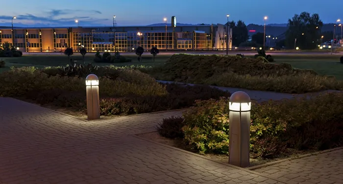 NARVIK Norlys lampa stojąca - Grafitowy - Ciepła biała 3000K