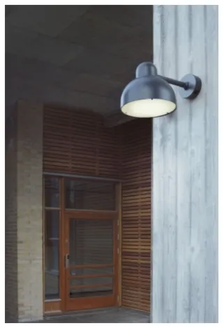 KOSTER Norlys kinkiet - Grafitowy - 1x 17,5W LED 4000K