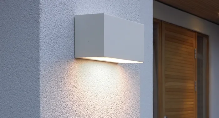 ASKER down Norlys kinkiet - Czarny - 8W moduł LED 4000K