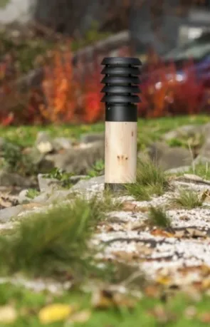 ALTA WOOD Norlys lampa stojąca dwie wysokości - Malowane - Ocynk ogniowy - 49cm