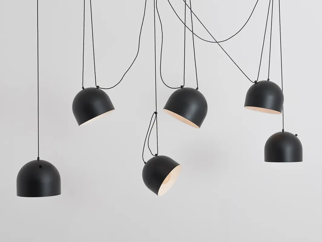 POPO L 6 Customform lampa wisząca - Czarny