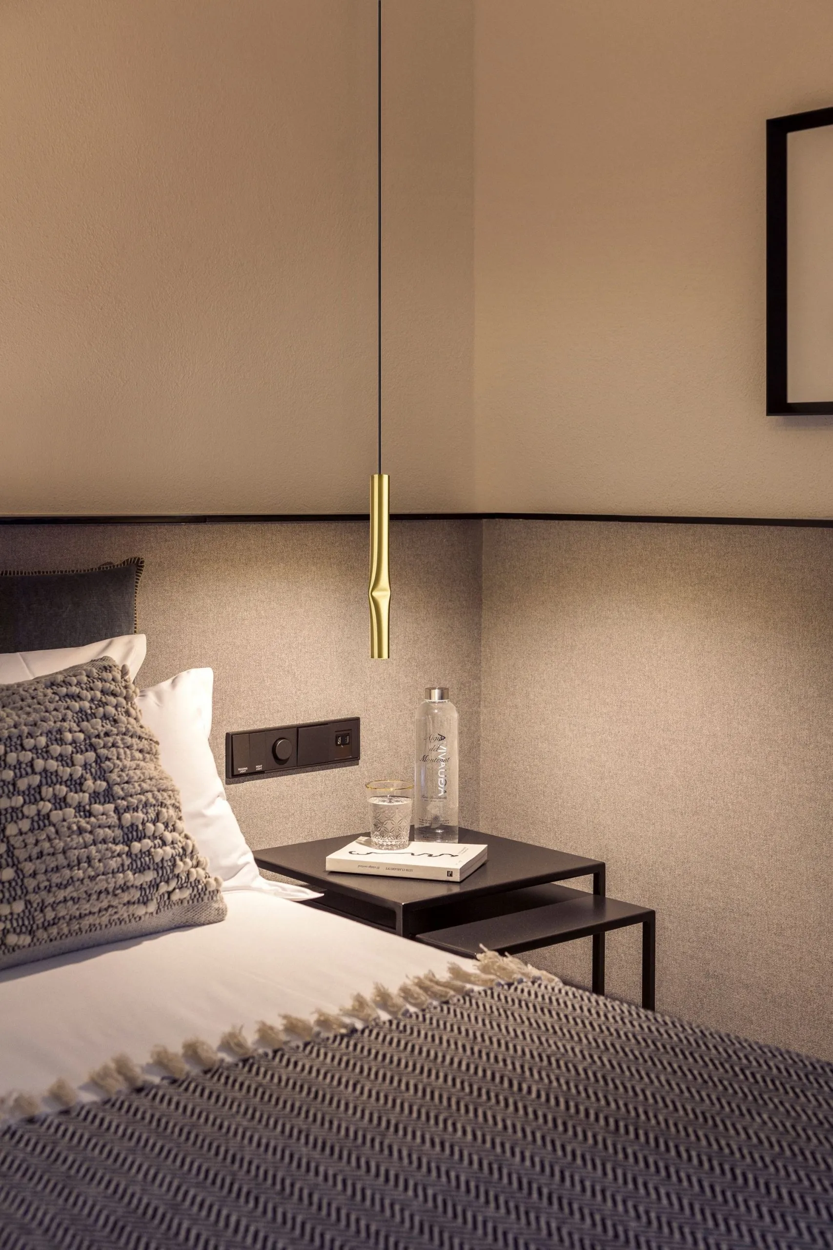 FLOW 32cm Estiluz lampa wisząca - Biały - Biały