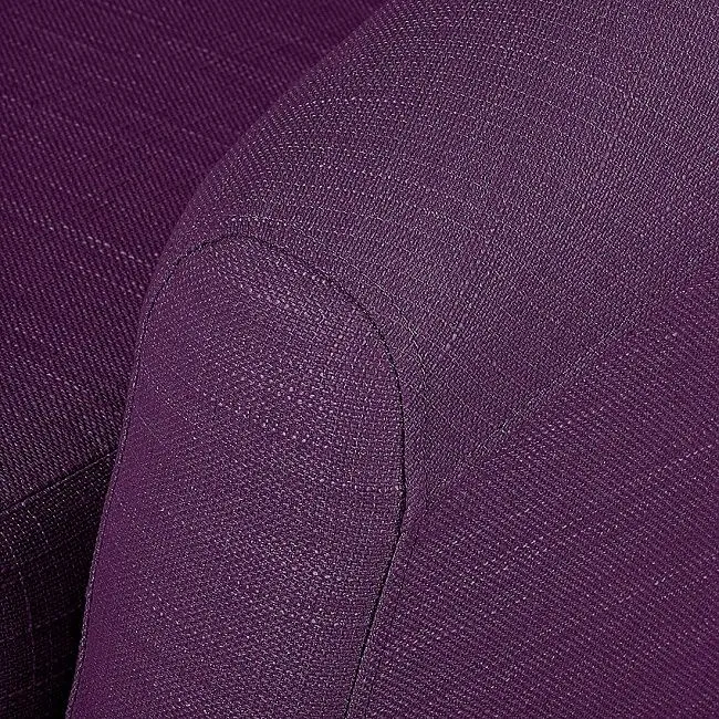 Sofa 2-osobowa tapicerowana fioletowa Tana