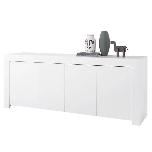 Komoda z drzwiami biała mat 210 cm Tuscany