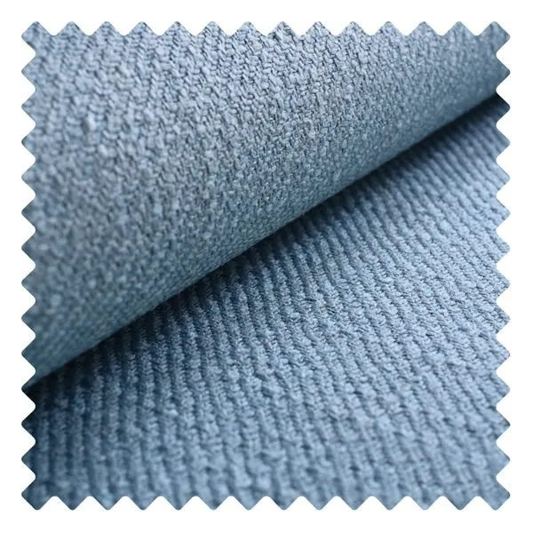 Fotel wypoczynkowy tapicerowany błękitny Holly