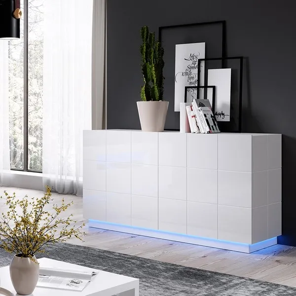 Oświetlenie do komody Sally 2D niebieskie