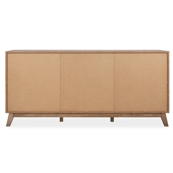 Komoda z szufladami i drzwiami dekor bambusa mat 180 cm Boobang