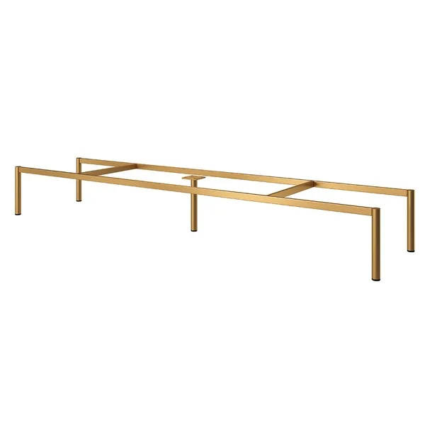 Stelaż do mebli złoty 144 x 20 cm Malia