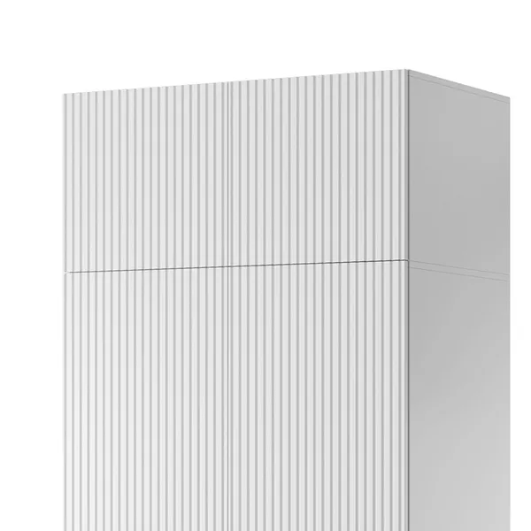 Nadstawka na szafę biała mat 90 x 45 cm Malia